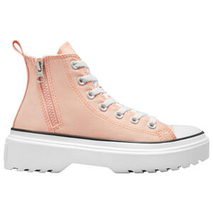 NWT Converse Chuck Taylor All Star Lift Hi PS Girl Shoes,Sz 6-cheeky coral/white